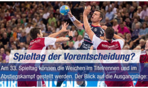 Handball4You - 1. HBL 33. Spieltag
